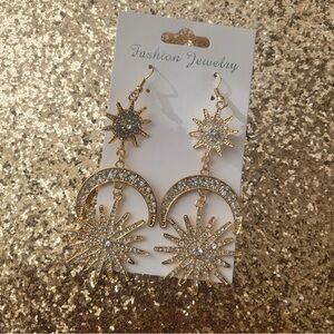 Star & Moon Earrings